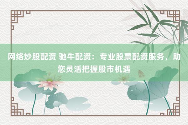 网络炒股配资 驰牛配资：专业股票配资服务，助您灵活把握股市机遇