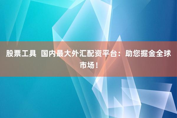 股票工具 国内最大外汇配资平台:助您掘金全球市场!