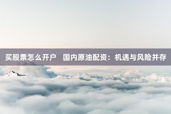 买股票怎么开户 国内原油配资:机遇与风险并存